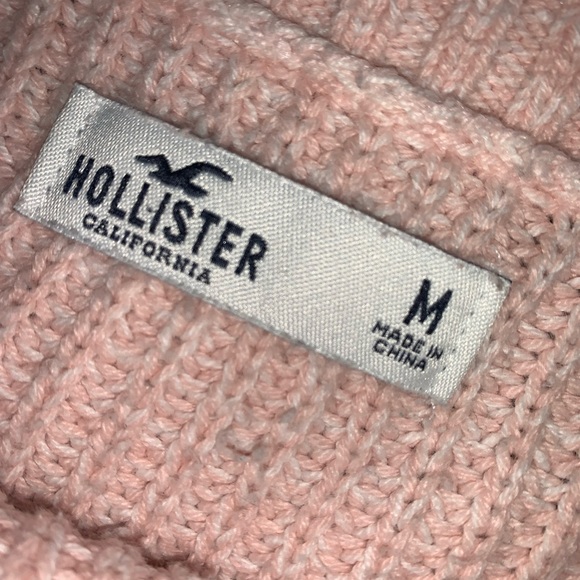 Hollister crop top pink sweater - Picture 3 of 6